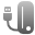Hard Data Disk External Icon 32x32 png